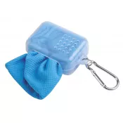 niebieski - Ręcznik chłodzący z mikrofibry COOL DOWN