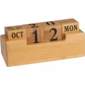 beżowy - Kalendarz na biurko
