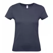 Navy Blue (006) - Damska koszulka reklamowa 145 g/m² B&C #E150 / WOMEN