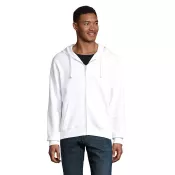 Bluza męska rozpinana 280 g/m² Sol's SPIKE MEN Bialy
