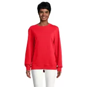 Bluza unisex organiczna 280 g/m² Sol's COMET Czerwony