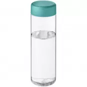 Błękitny-Przezroczysty - H2O Vibe 850 ml screw cap water bottle