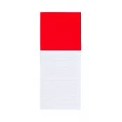 czerwony - Sylox magnetyczny notatnik