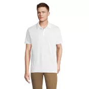 Polo sportowe unisex z recyklingu Sol's PITCHER Bialy