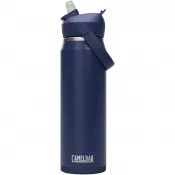 Granatowy - Camelbak® Thrive Flip VSS butelka na wodę ze stali nierdzewnej o pojemności 750 ml ze składaną słomką