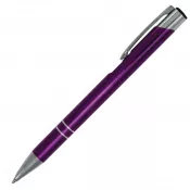 jasna purpura - Długopis metalowy Cosmo