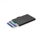 czarny - Etui na karty kredytowe C-Secure, ochrona RFID