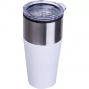 biały - Kubek termiczny 600 ml JORDAN