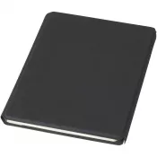 Czarny - Notu teczka z notatnikiem do pisania