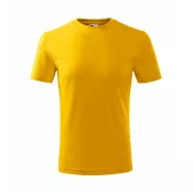 Żółty - Dziecięca koszulka bawełniana 145g/m² CLASSIC NEW 135