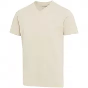 Sandstone - Balfour organiczna koszulka unisex z krótkim rękawem i dekoltem w serek, wykonana z materiału o gramaturze 200 g/m², z certyf