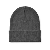 Czapka zimowa unisex z mankietem BEANIX Kamienny Szary
