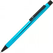 turkusowy - Długopis metalowy EVERETT