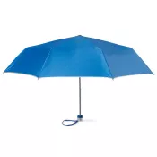 Parasol składany 21" ze srebrną podszewką CARDIF Niebieski