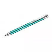 turkusowy - Długopis metalowy KALIPSO