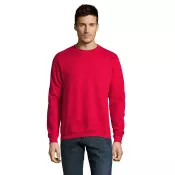 Bluza unisex klasyczna 280 g/m² Sol's NEW SUPREME Czerwony