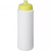 Biały-Limonka - Bidon Baseline® Plus o pojemności 750 ml ze sportowym wieczkiem i uchwytem