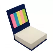 niebieski - Blok z karteczkami do notatek i do zaznaczania