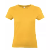 Gold (210) - Damska koszulka reklamowa 185 g/m² B&C #E190 / WOMEN