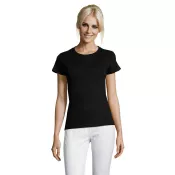 Koszulka damska dopasowana 150 g/m² Sol's REGENT WOMEN Deep Black