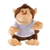 brązowy - Małpka pluszowa INGO