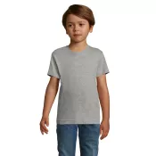 Koszulka dziecięca 150 g/m² Sol's REGENT FIT KIDS Szary Melanż