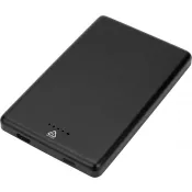 czarny - Power bank 5000 mAh z ładowarką indukcyjną Magsafe OLIMPIA