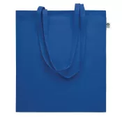 Torba na zakupy z bawełny organicznej 180 g/m² ONEL Niebieski