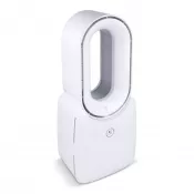 biały - Wentylator bezłopatkowy inSideOut Brislux z oświetleniem LED