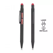 Czerwony - Długopis aluminiowy TOUCHY