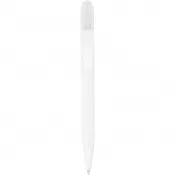 Biały-Biały przezroczysty - Thalaasa długopis z plastiku pochodzącego z oceanów