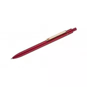 czerwony - Długopis reklamowy aluminiowy ELON