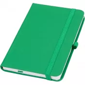 zielony - Notes A6 z czystymi stronami LUBECK