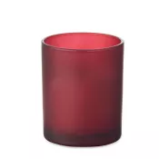 Świeca zapachowa wanilia w szkle 80 g KIVAS WOOD Burgund
