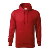 Czerwony - Bluza z kapturem typu kangurek  320 g/m² MALFINI CAPE 413