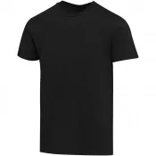 Czarny - Balfour organiczna koszulka unisex o gramaturze 200 g/m² z krótkim rękawem i certyfikatem OCS