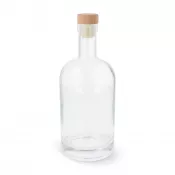 transparentny - Butelka na wodę 500 ml