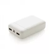 biały - Power bank 10000 mAh