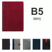 Kalendarz książkowy B5 DZIENNY z registrami
