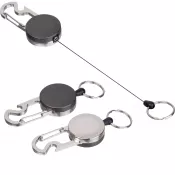 Brelok do kluczy z linką, karabińczykiem i otwieraczem do butelek PEGGY