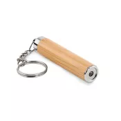 Brelok z latarką LED z bambusa PIANTI