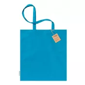 jasnoniebieski - Klimbou bawełniana torba na zakupy
