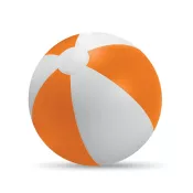 Piłka plażowa dmuchana z PVC 23,5 cm PLAYTIME Pomaranczowy