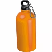 pomarańczowy - Stalowa butelka NEW YORK 500 ml