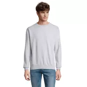 Bluza unisex bez kaptura 280 g/m² Sol's COLUMBIA Szary Melanż 2
