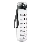 Butelka sportowa RPET 1000 ml ISFORDEN MARK Przezroczysty