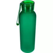 zielony - Butelka PET soft touch READING 600 ml