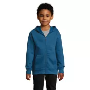 Bluza dziecięca z kapturem 260 g/m² Sol's STONE KIDS Niebieski Łupkowy