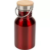 czerwony - Butelka stalowa OSLO 300 ml