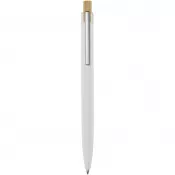 Biały - Nooshin długopis z aluminium z recyklingu